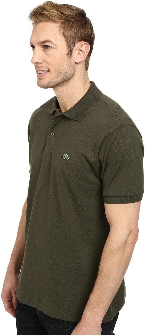 image:imageLacoste Mens Short Sleeve Classic Pique Polo ShirtBaobab