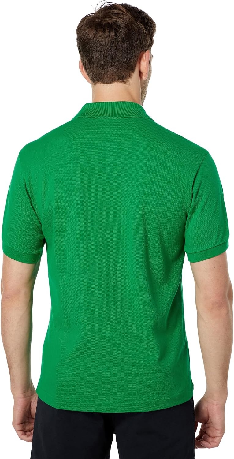 image:imageLacoste Mens Short Sleeve Classic Pique Polo ShirtFluorine Green