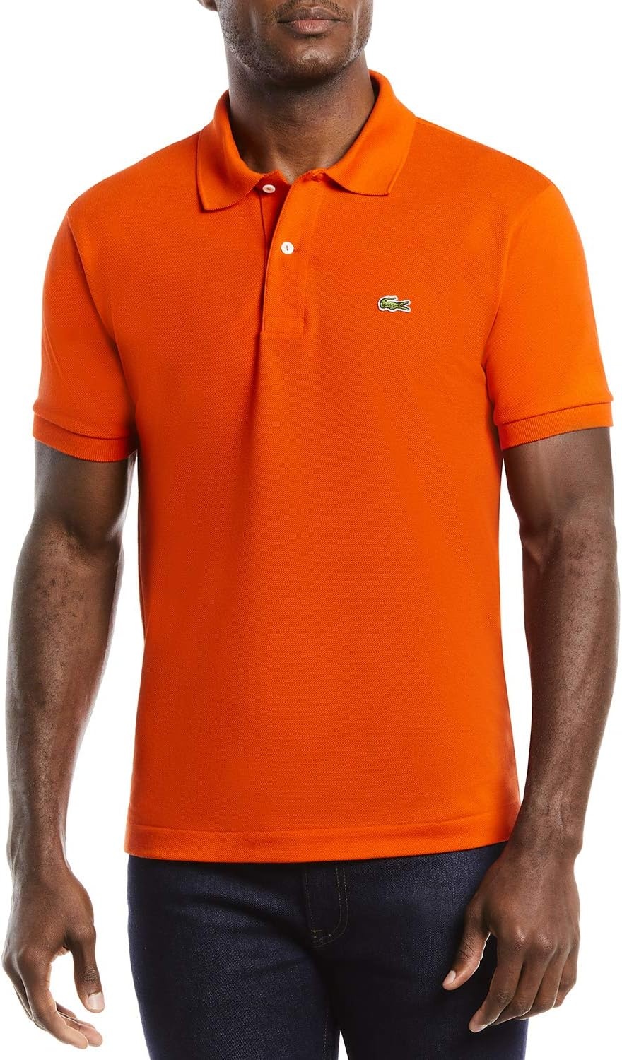 image:imageLacoste Mens Short Sleeve Classic Pique Polo ShirtGladiolus