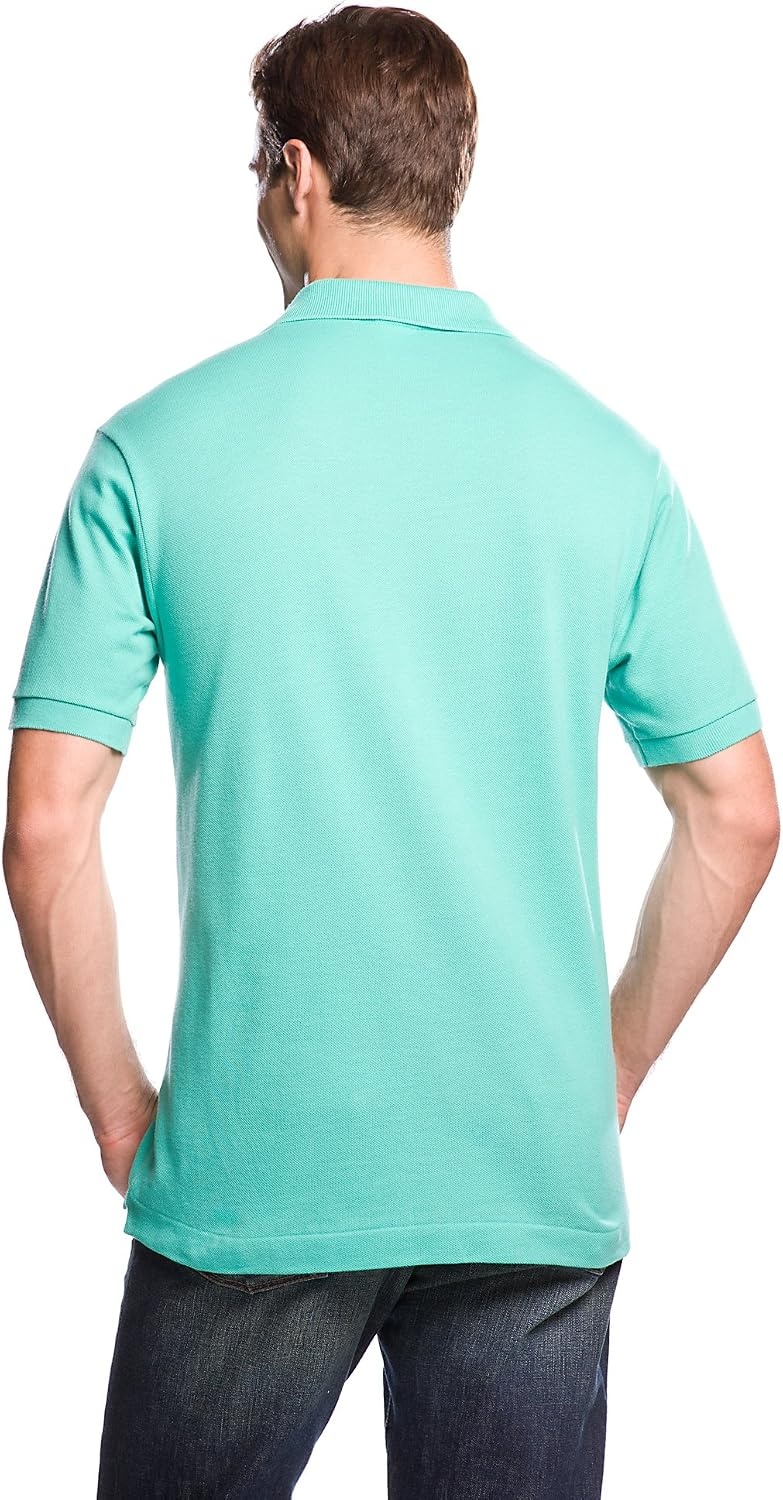 image:imageLacoste Mens Short Sleeve Classic Pique Polo ShirtMint