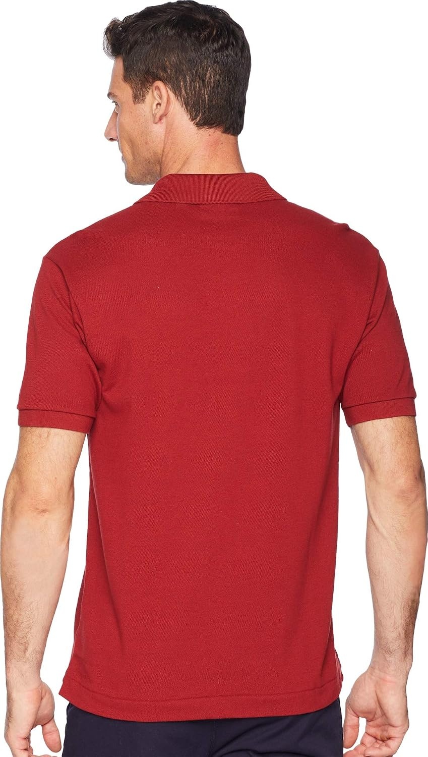 image:imageLacoste Mens Short Sleeve Classic Pique Polo ShirtPassion