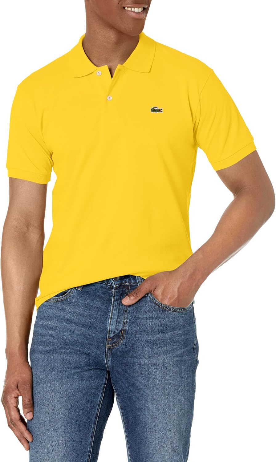 image:imageLacoste Mens Short Sleeve Classic Pique Polo ShirtPistil