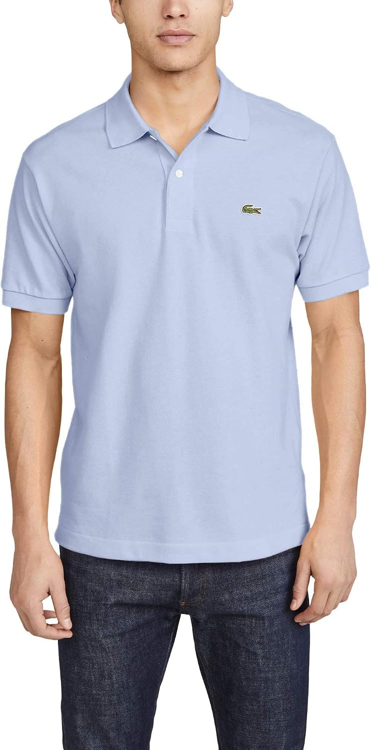image:imageLacoste Mens Short Sleeve Classic Pique Polo ShirtPurpy Purple