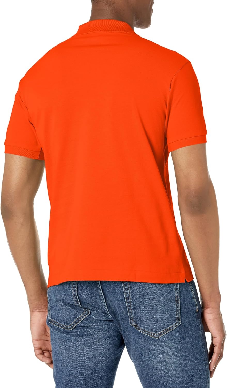 image:imageLacoste Mens Short Sleeve Classic Pique Polo ShirtSunrise