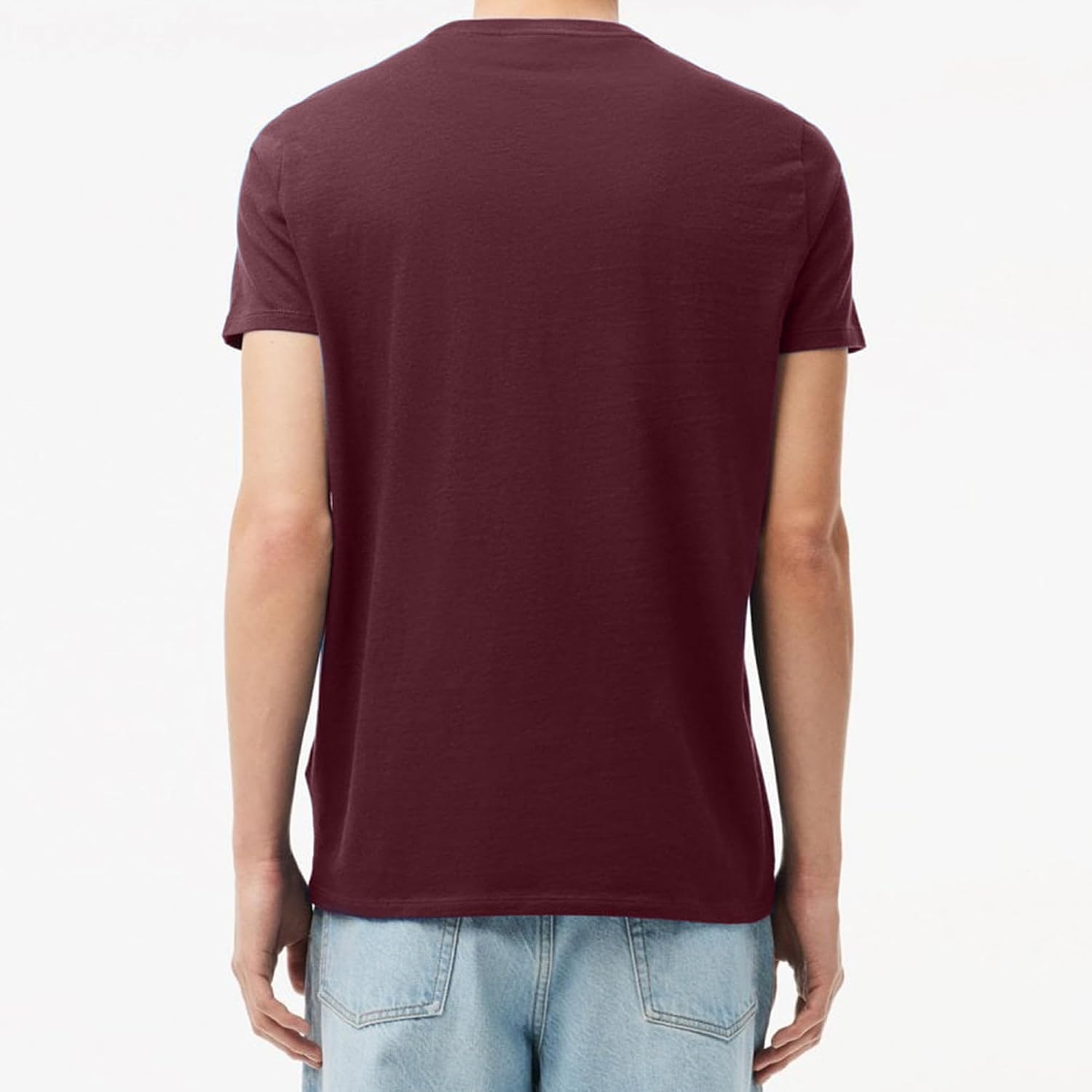 image:imageLacoste Mens Short Sleeve VNeck Pima Cotton Jersey TShirtExpresso