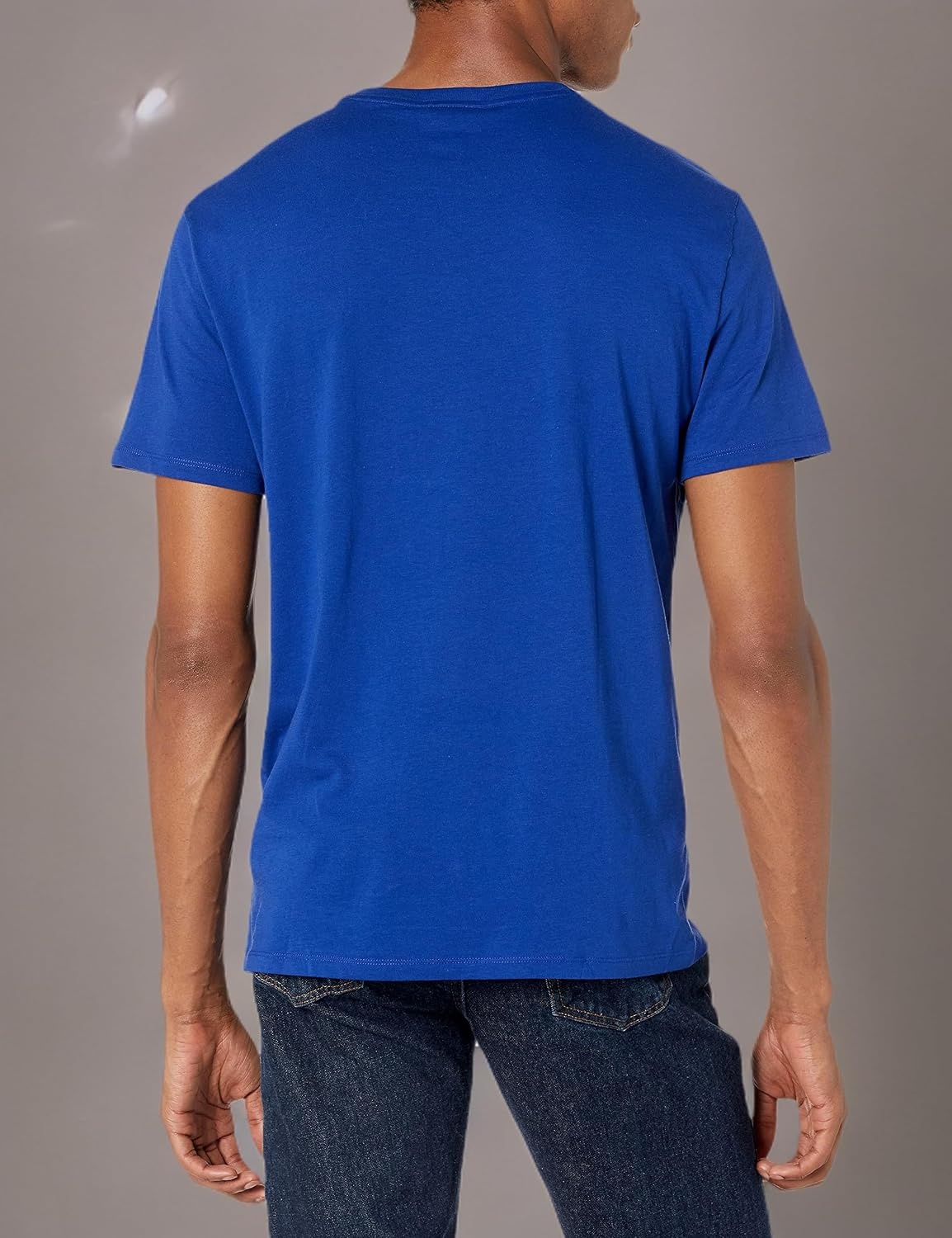 image:imageLacoste Mens Short Sleeve VNeck Pima Cotton Jersey TShirtPrussian Blue