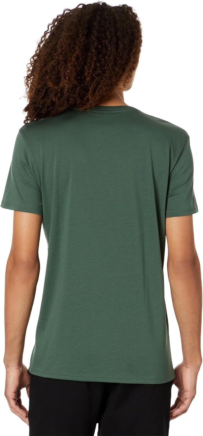 image:imageLacoste Mens Short Sleeve VNeck Pima Cotton Jersey TShirtSequoia