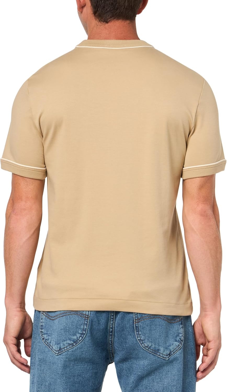 image:imageLacoste Mens Slim Fit Cotton Interlock TShirtBrown
