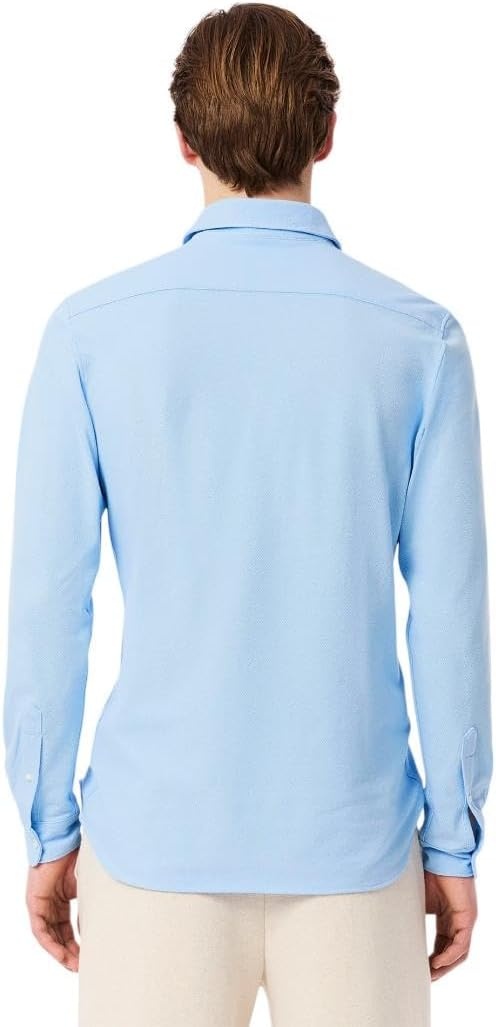 image:imageLacoste Mens Slim Fit Cotton Piqu ShirtOverview