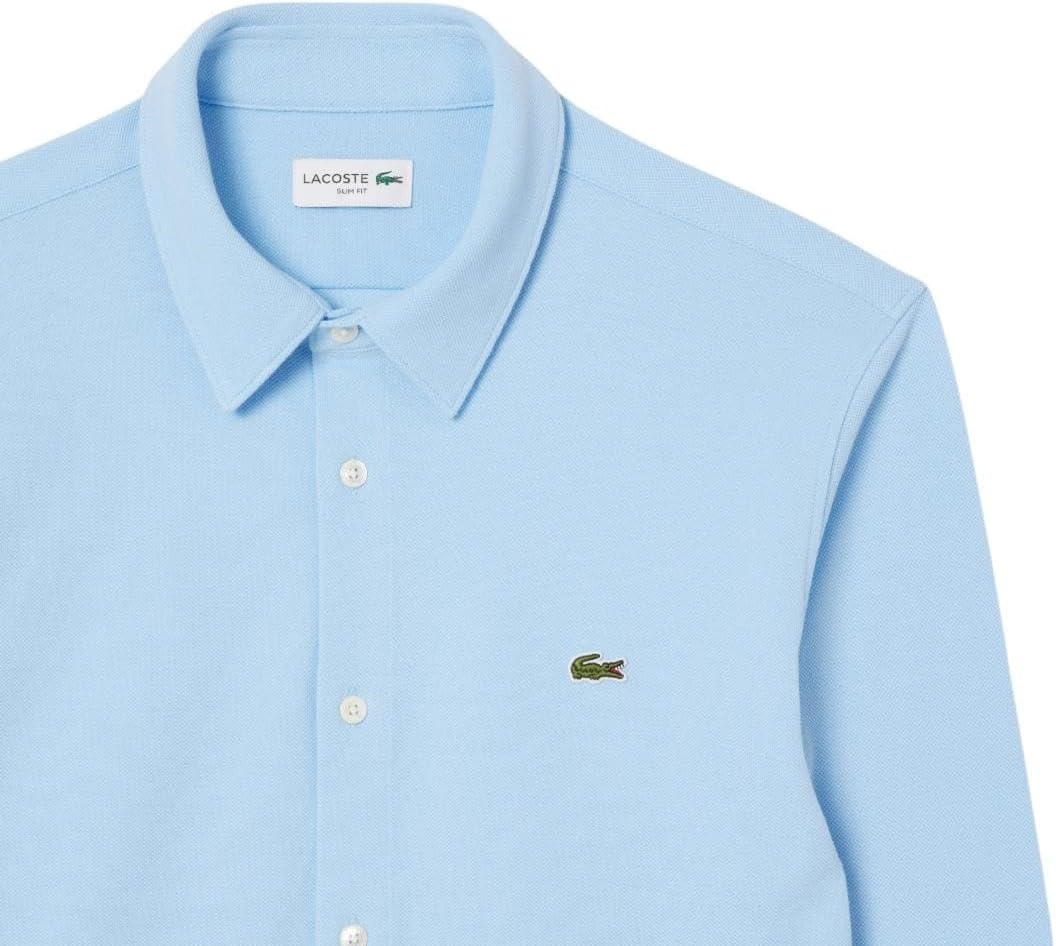 image:imageLacoste Mens Slim Fit Cotton Piqu ShirtOverview