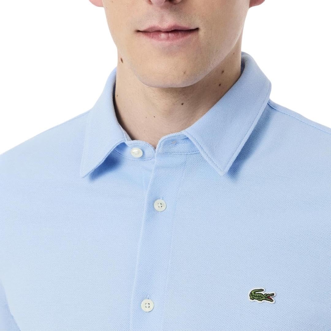 image:imageLacoste Mens Slim Fit Cotton Piqu ShirtOverview