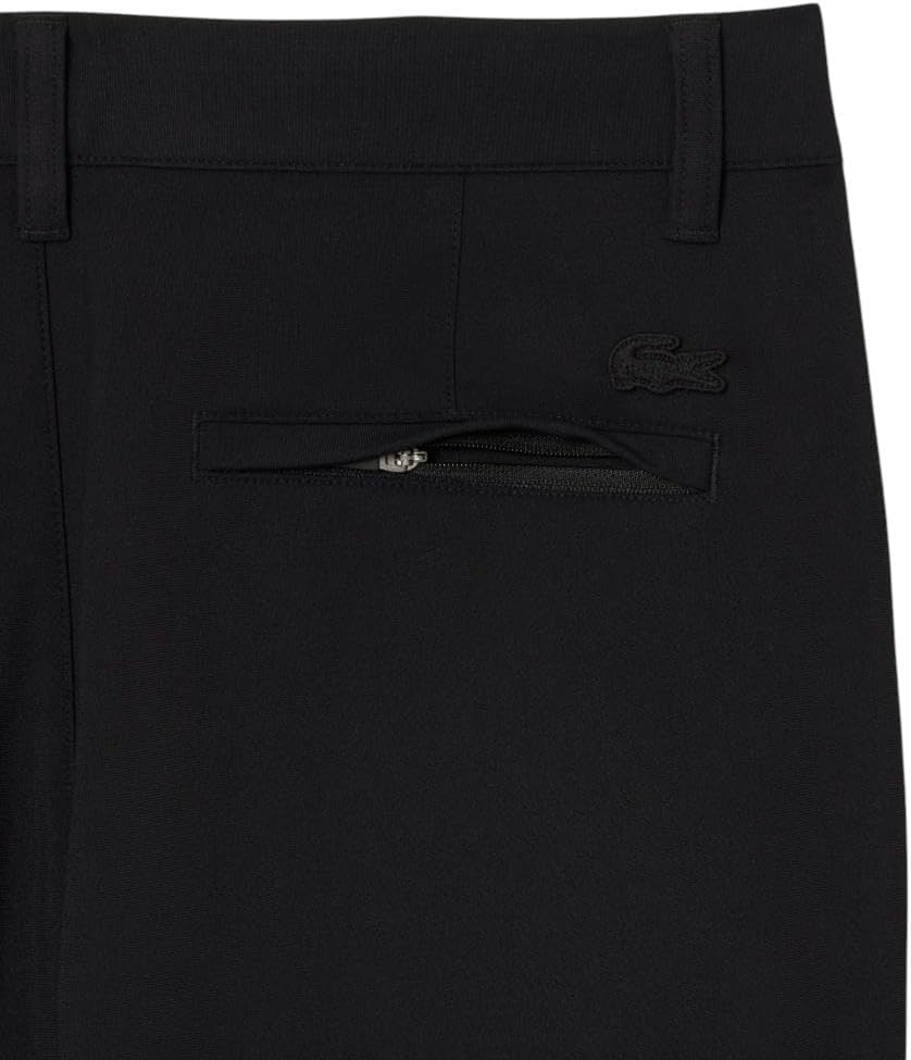 image:imageLacoste Mens Slim Fit Stretch Commuter PantsBlack