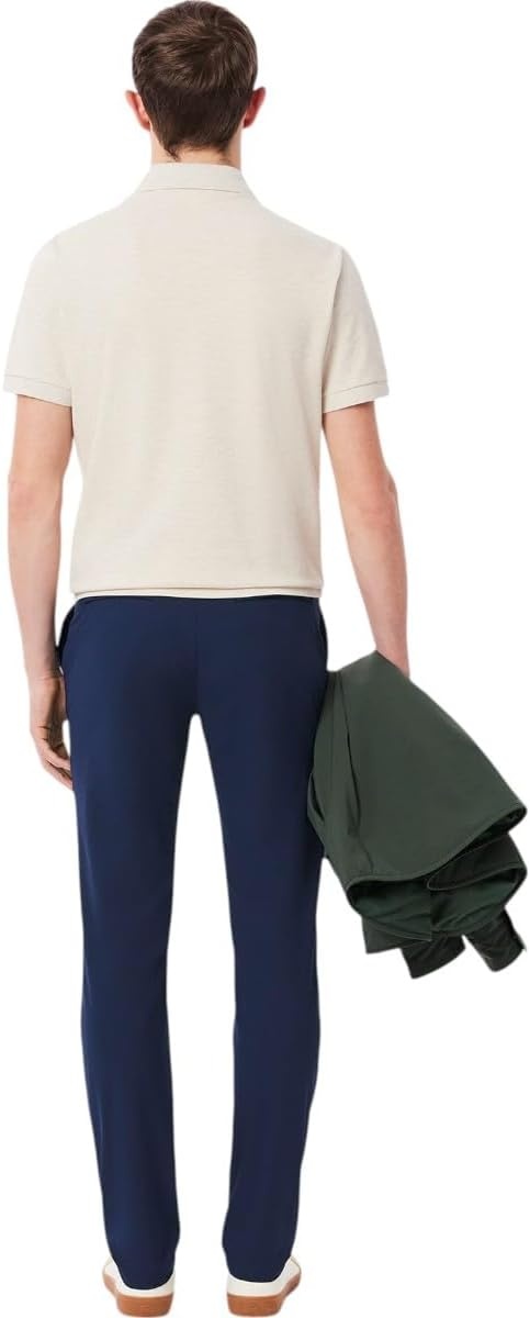 image:imageLacoste Mens Slim Fit Stretch Commuter PantsBlue Night
