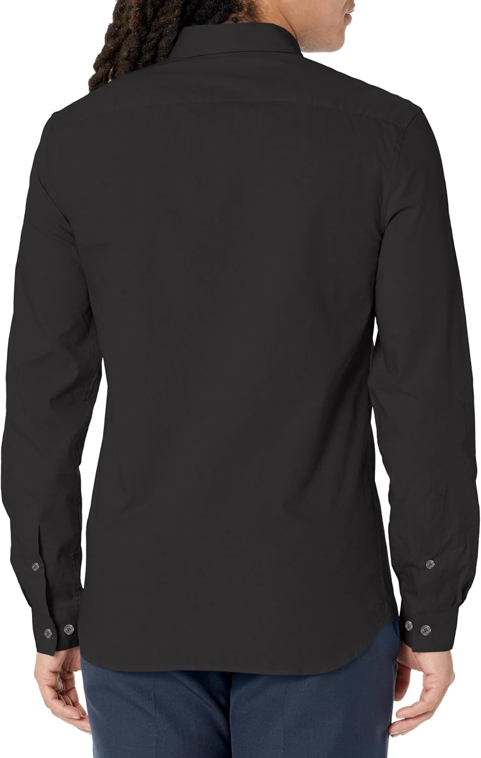 image:imageLacoste Mens Slim Fit Stretch Cotton Poplin ShirtNoir