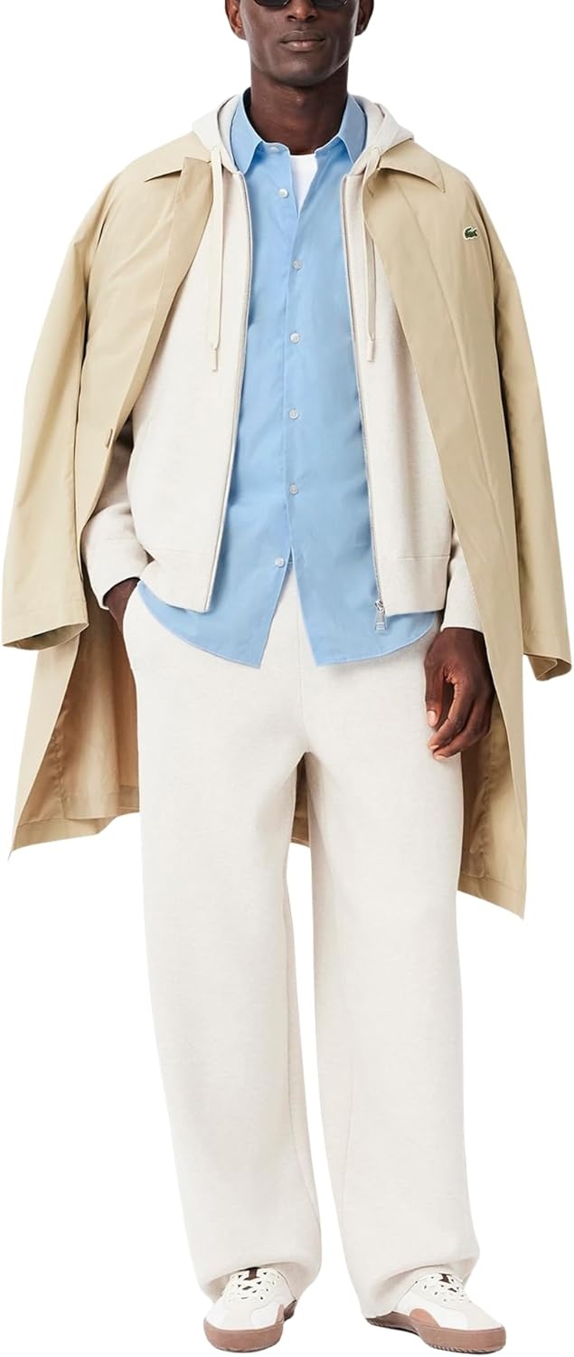 image:imageLacoste Mens Slim Fit Stretch Cotton Poplin ShirtPanorama