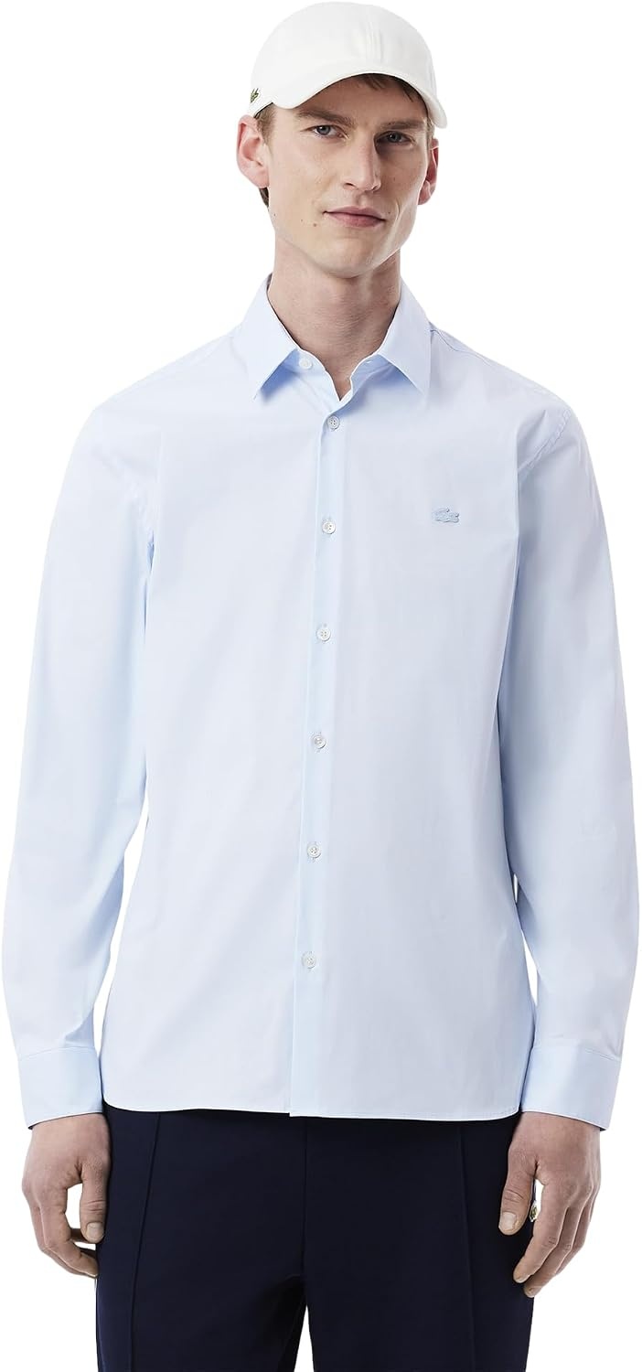 image:imageLacoste Mens Slim Fit Stretch Poplin ShirtRill