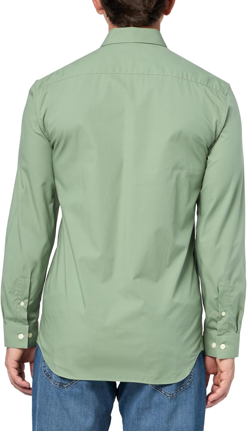image:imageLacoste Mens Slim Fit Stretch Poplin ShirtThyme