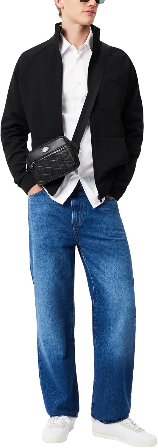 image:imageLacoste Mens Slim Fit Stretch Poplin ShirtWhite