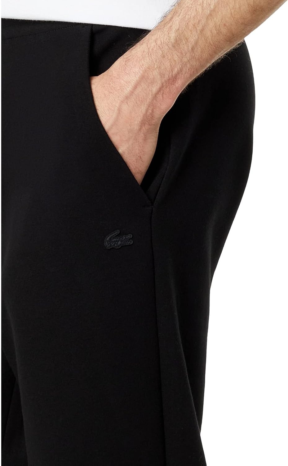 image:imageLacoste Mens Slim Fit SweatpantsBlack