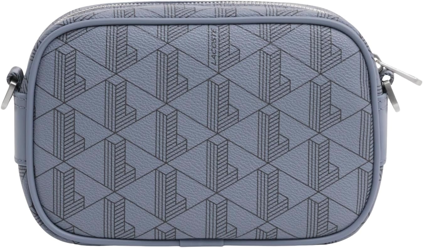 image:imageLacoste Mens Small The Blend Satchel Mono Folkstone Gray Abime One Size