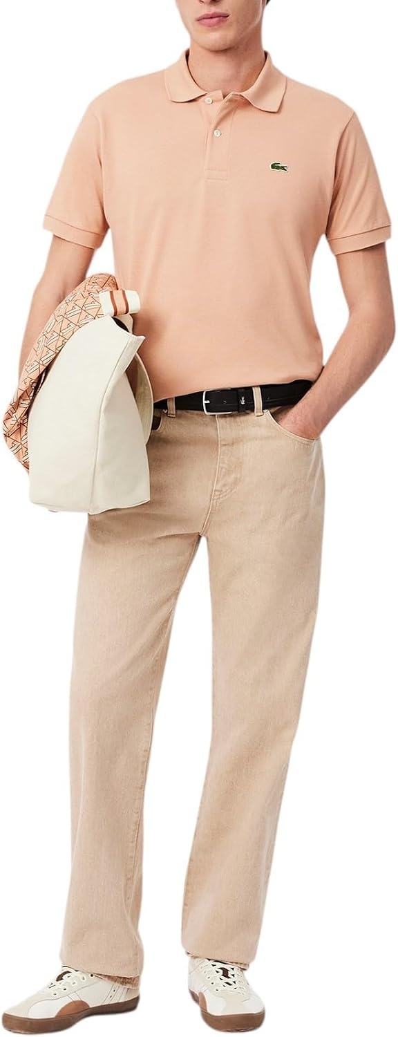 image:imageLacoste Mens Smooth Leather BeltDark Brown