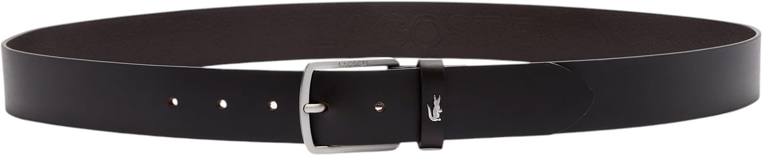 image:imageLacoste Mens Smooth Leather BeltDark Brown
