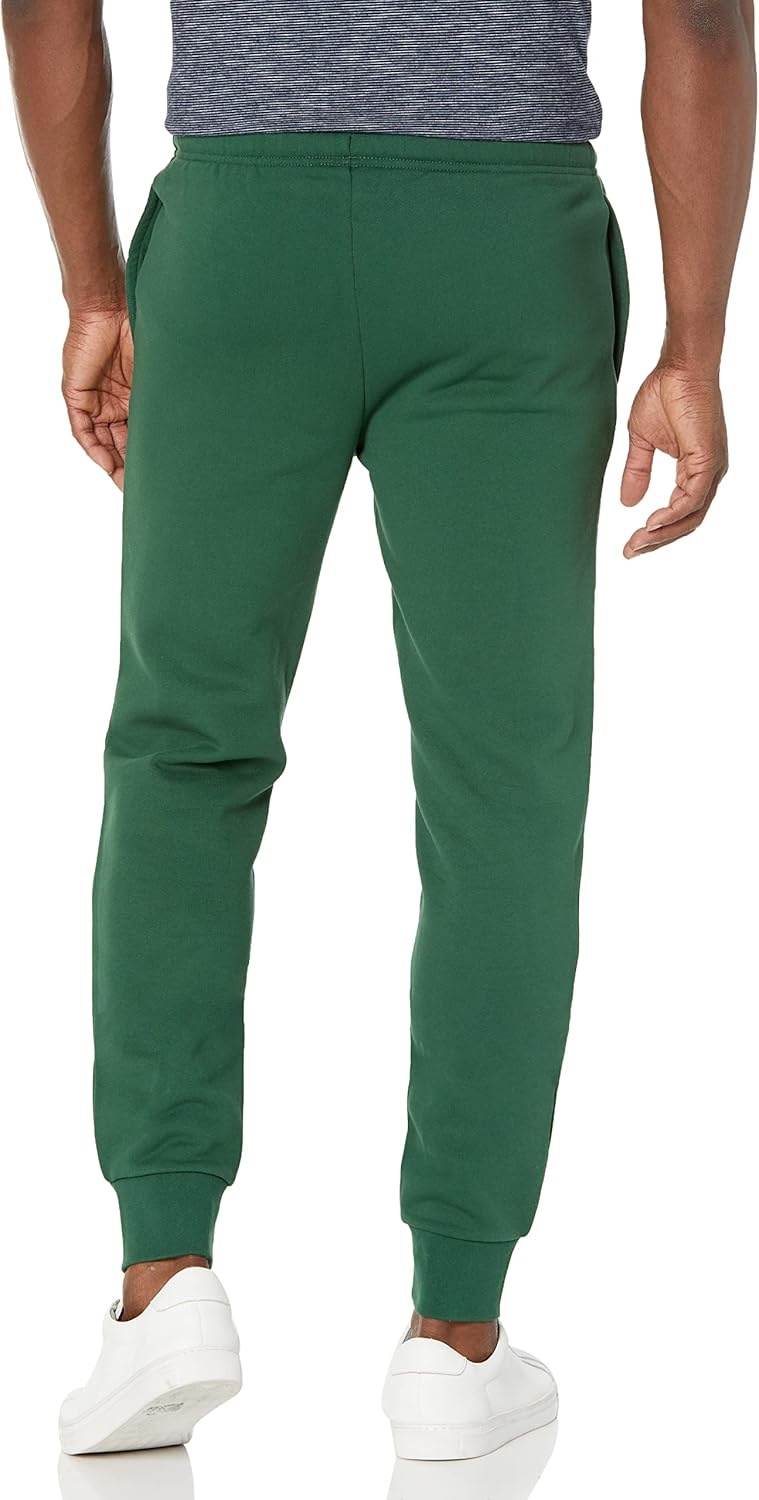 image:imageLacoste Mens Sport Fleece Trackpant With Rib Leg OpeningGreen