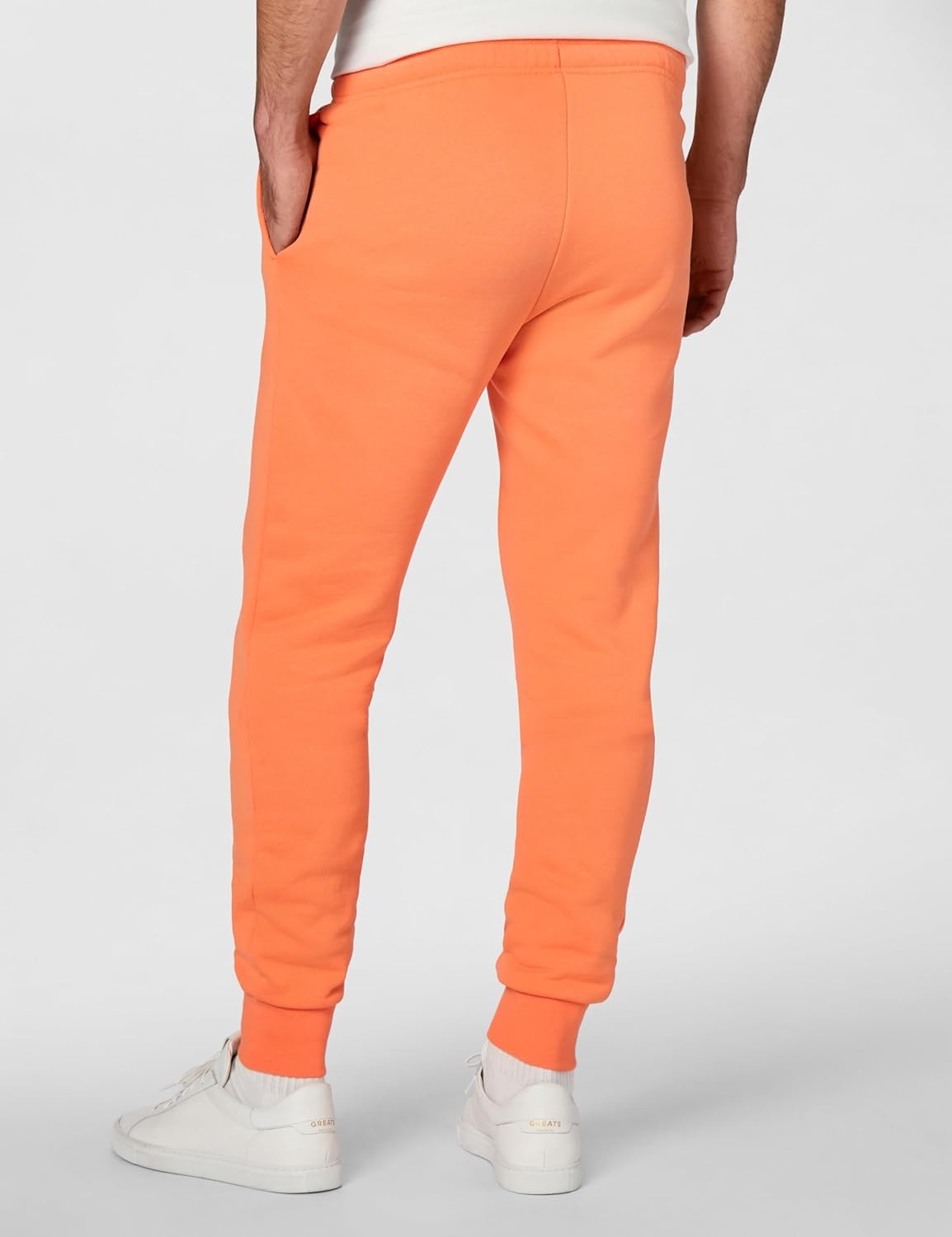 image:imageLacoste Mens Sport Fleece Trackpant With Rib Leg OpeningMandarin Tree Orange