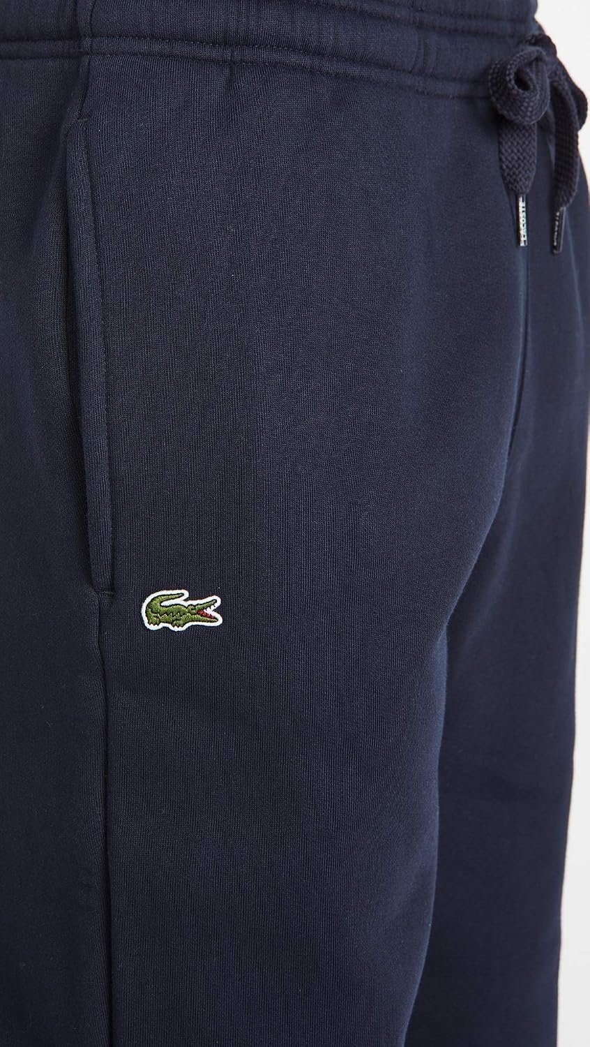 image:imageLacoste Mens Sport Fleece Trackpant With Rib Leg OpeningNavy Blue