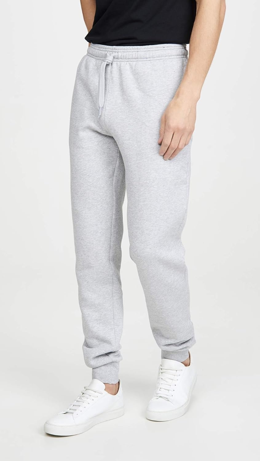 image:imageLacoste Mens Sport Fleece Trackpant With Rib Leg OpeningSilver Chine