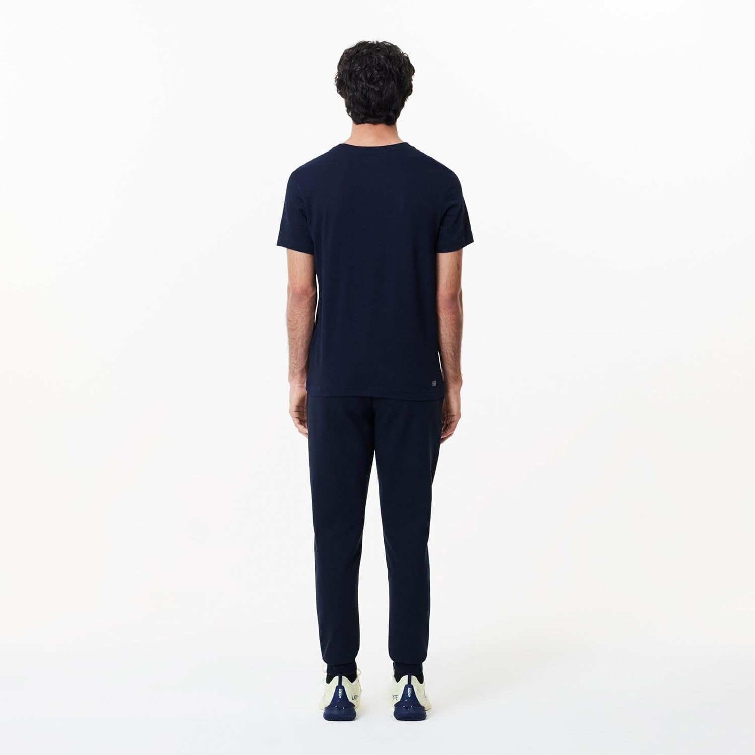 image:imageLacoste Mens Sport Monochrome Sport SweatpantsNavy Blue
