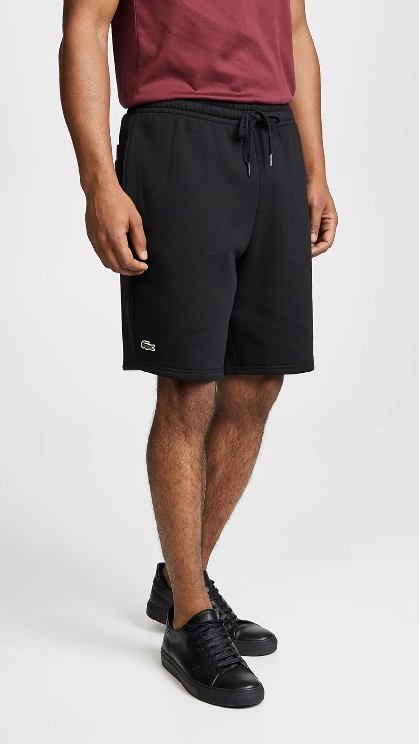 image:imageLacoste Mens Sport Tennis Fleece ShortBlack