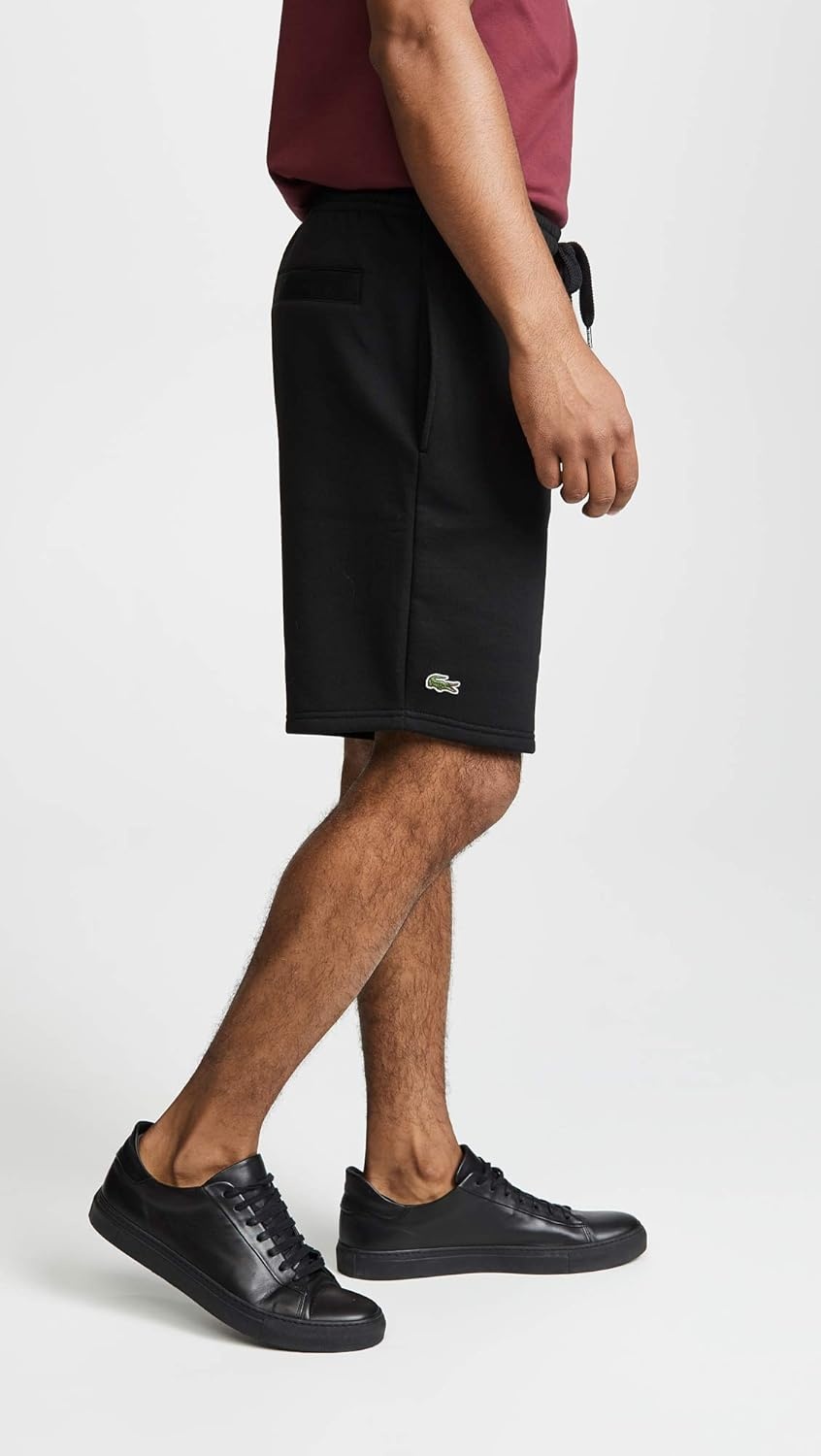 image:imageLacoste Mens Sport Tennis Fleece ShortBlack