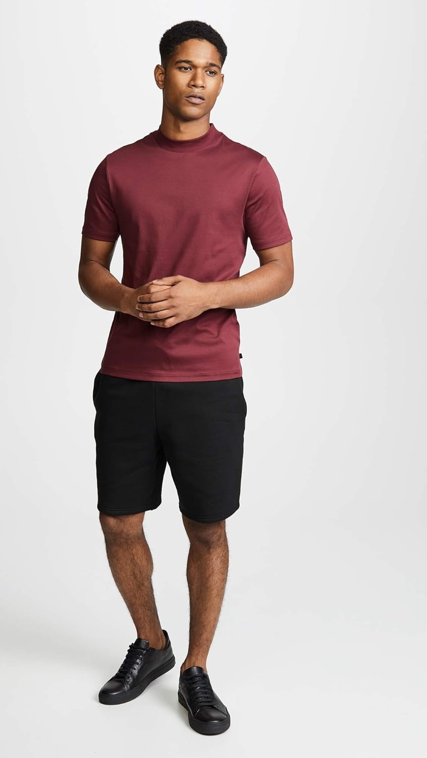 image:imageLacoste Mens Sport Tennis Fleece ShortBlack