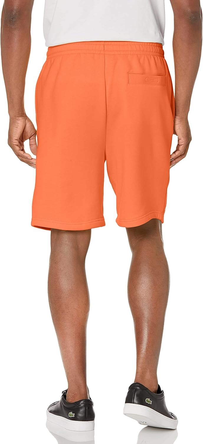 image:imageLacoste Mens Sport Tennis Fleece ShortMandarin Tree Orange