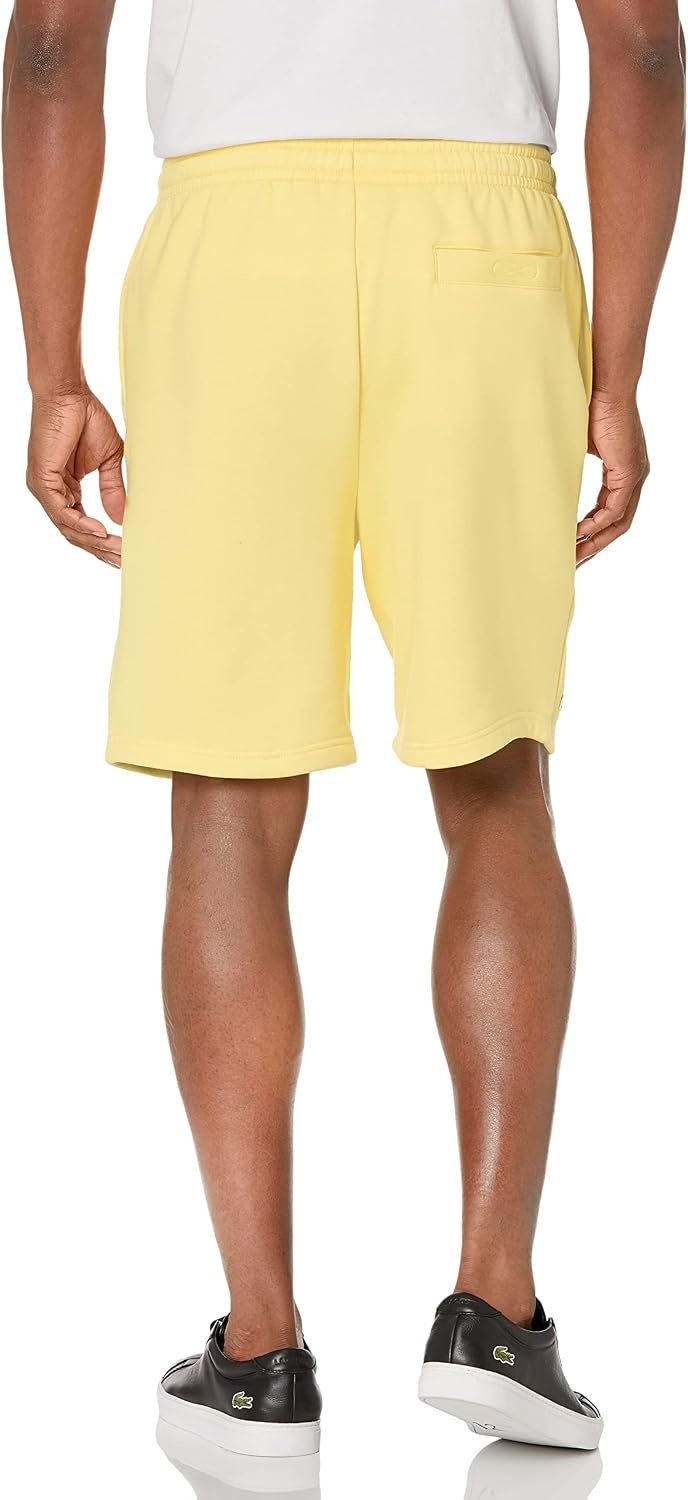 image:imageLacoste Mens Sport Tennis Fleece ShortNapolitan Yellow