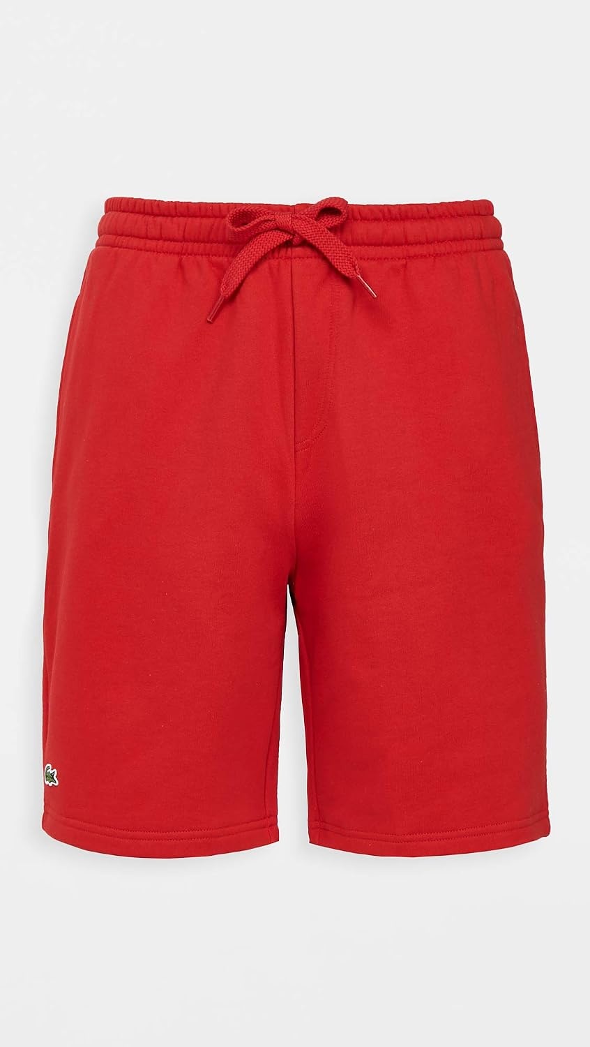 image:imageLacoste Mens Sport Tennis Fleece ShortRed