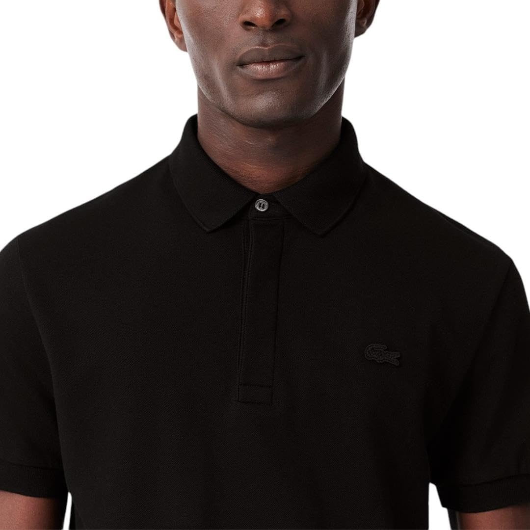 image:imageLacoste Mens Stretch Cotton Paris PoloBlack
