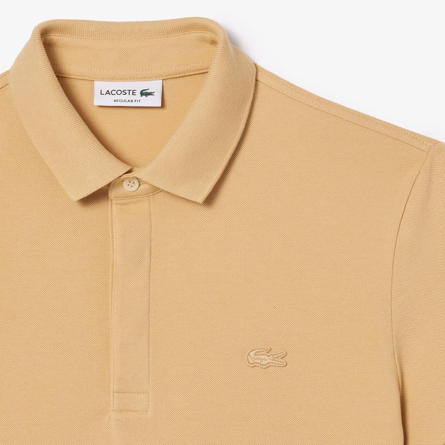 image:imageLacoste Mens Stretch Cotton Paris PoloCroissant