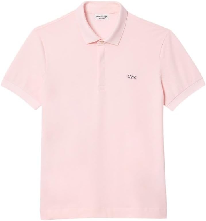 image:imageLacoste Mens Stretch Cotton Paris PoloFlamingo