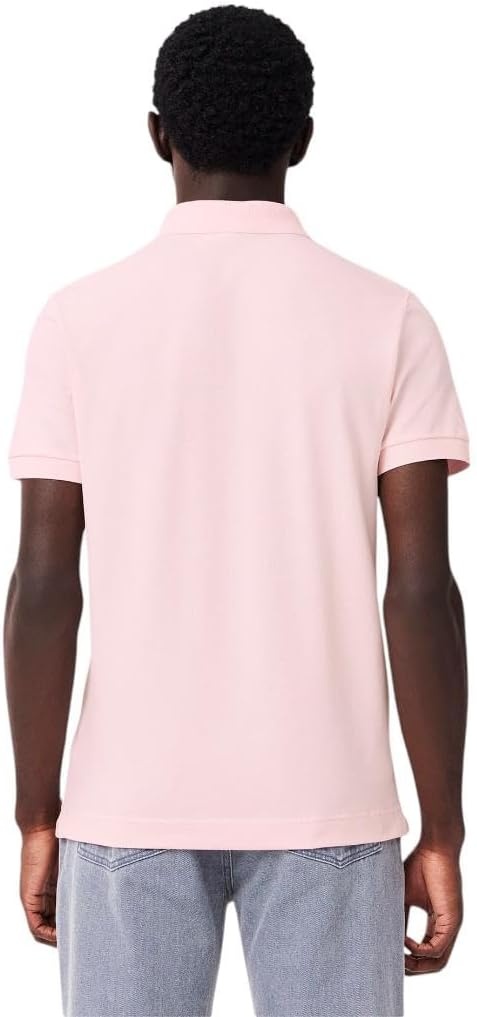 image:imageLacoste Mens Stretch Cotton Paris PoloFlamingo