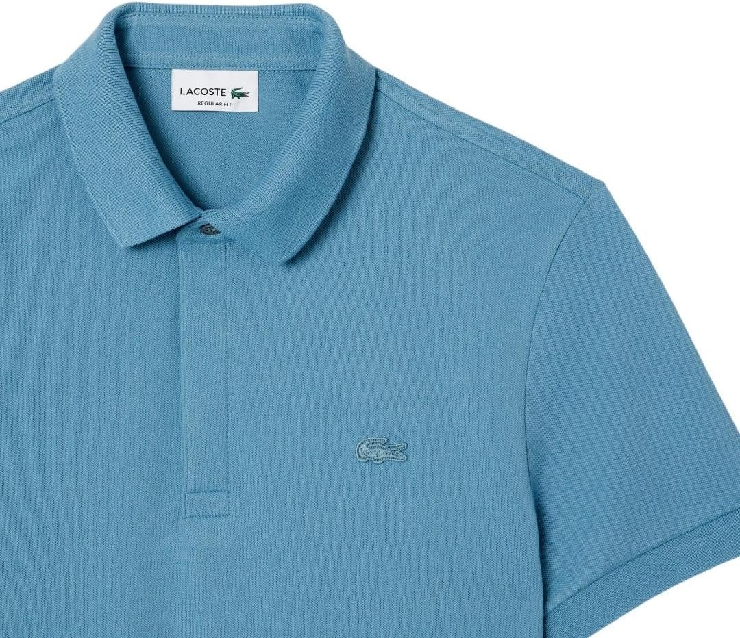 image:imageLacoste Mens Stretch Cotton Paris PoloLimestone