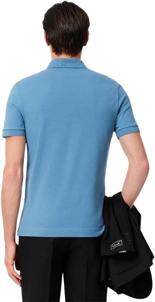 image:imageLacoste Mens Stretch Cotton Paris PoloLimestone