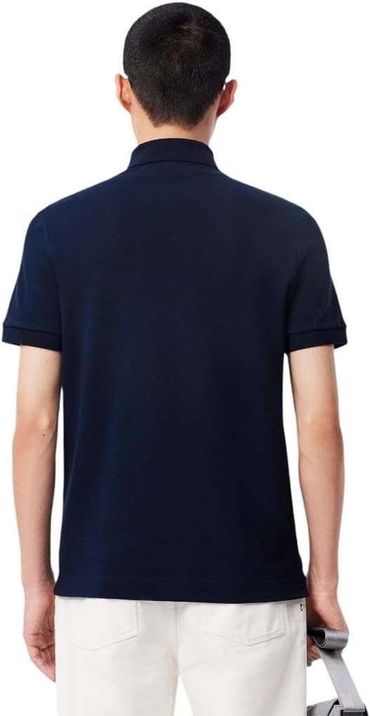 image:imageLacoste Mens Stretch Cotton Paris PoloNavy Blue