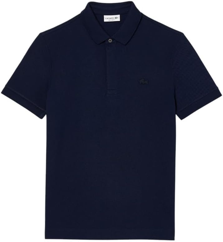 image:imageLacoste Mens Stretch Cotton Paris PoloNavy Blue
