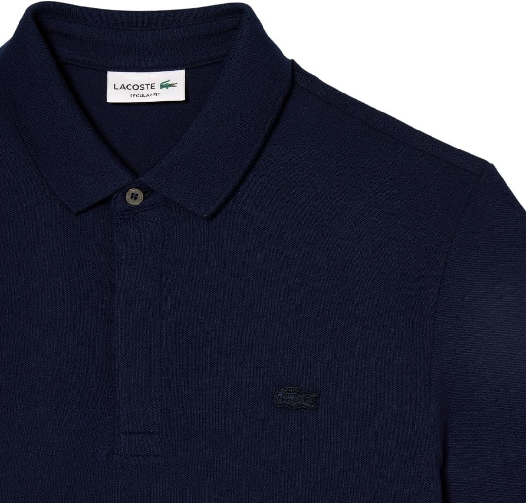 image:imageLacoste Mens Stretch Cotton Paris PoloNavy Blue