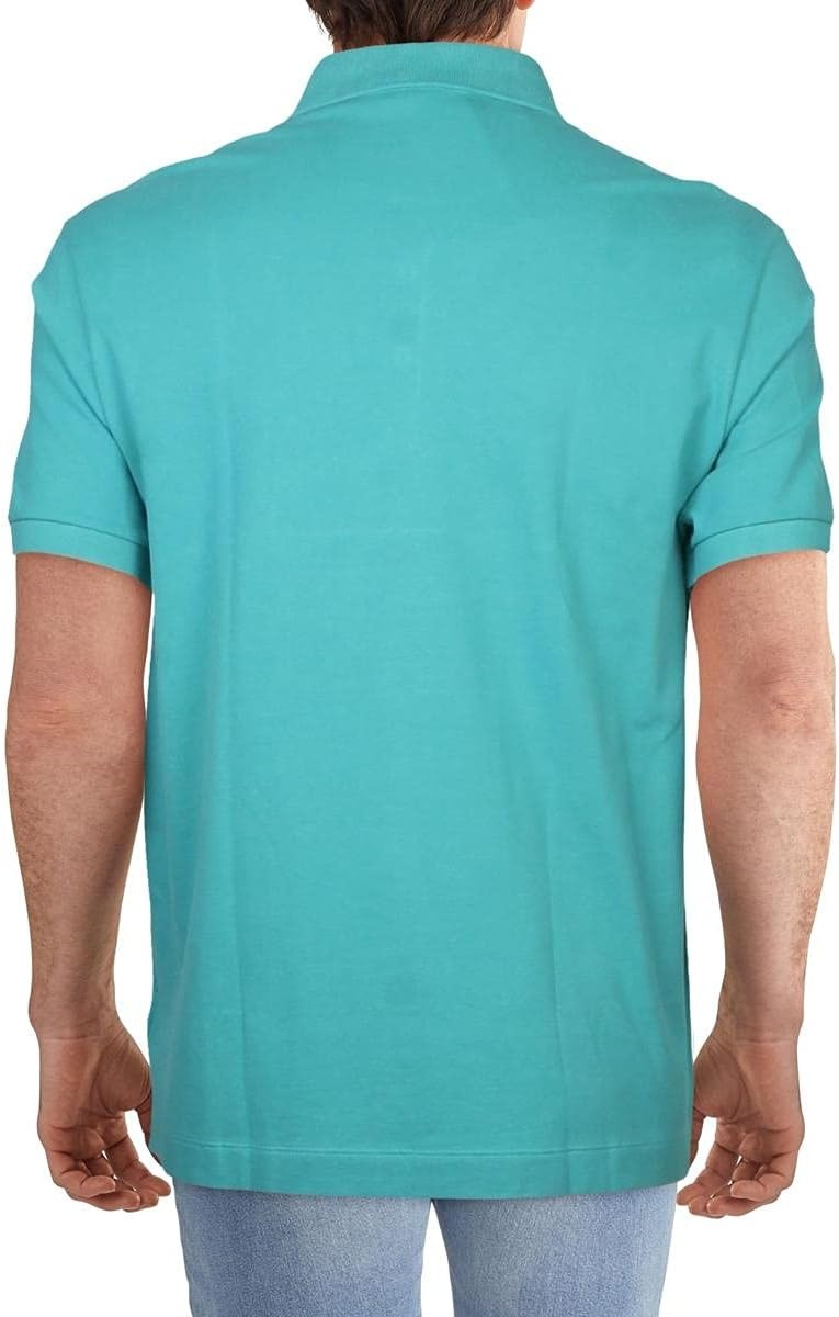 image:imageLacoste Mens Stretch Cotton Paris PoloNiagara Blue