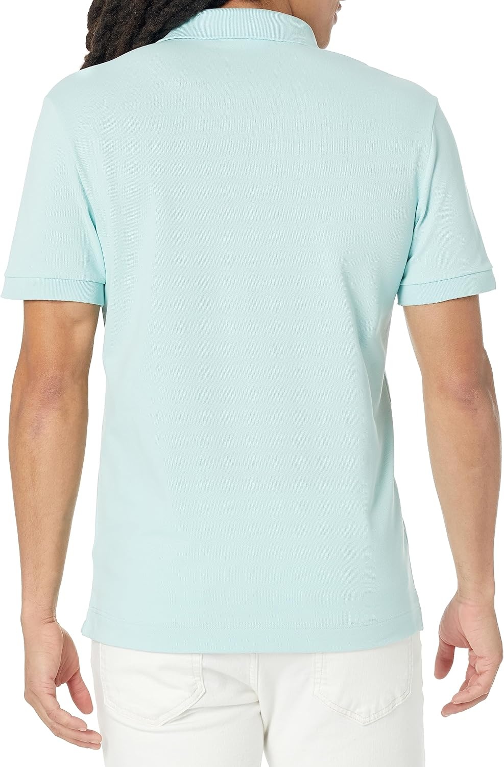image:imageLacoste Mens Stretch Cotton Paris PoloPastille Mint