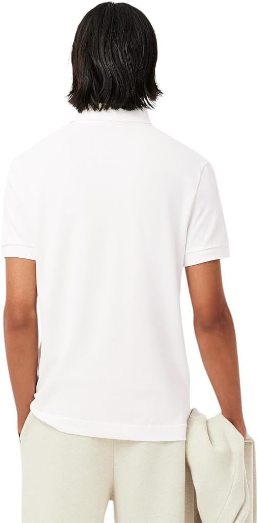 image:imageLacoste Mens Stretch Cotton Paris PoloWhite