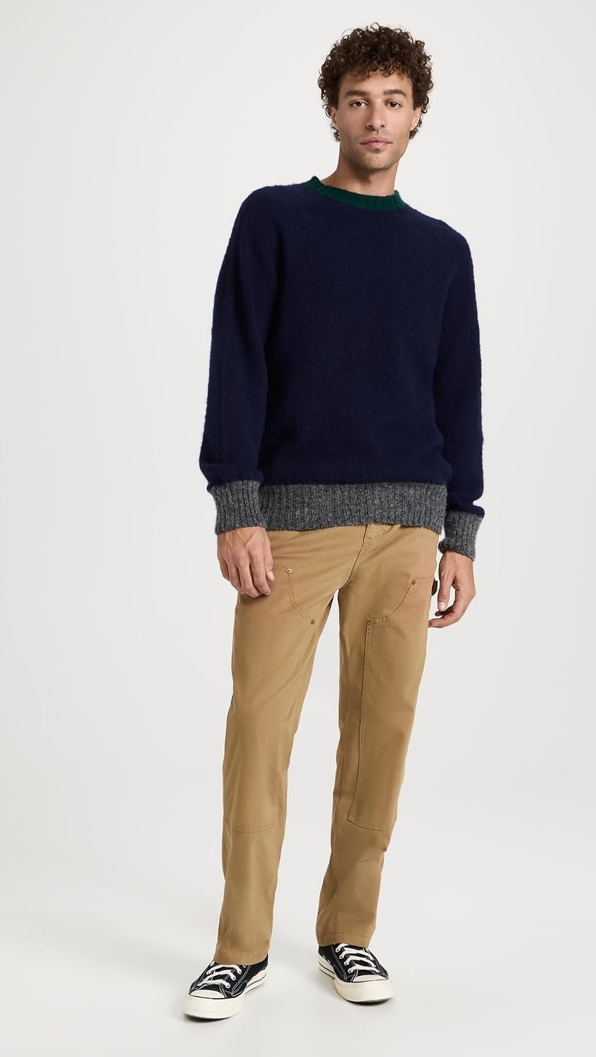 image:imageLacoste Mens Striaight Fit Twill Cotton Chino PantsCookie